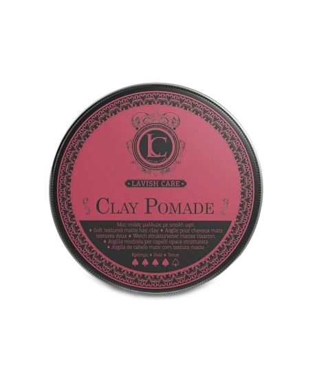 Lavish Care Матовая помада для укладки волос Clay Pomade Strong hold 100 мл